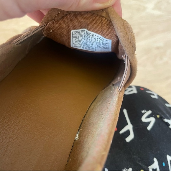 UGG’s Woman’s Cahlvan Chunky Platform Slip On Shoes in Cognac Size 7.5 NWOT - Picture 9 of 10